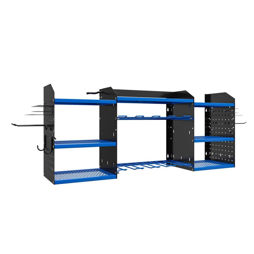 39.13 in. W x 16.54 in. H x 8.66 in. D in Blue Modular Wall-Mounted Power Tool Organizer with Charging Station price history on PriceWatchPro