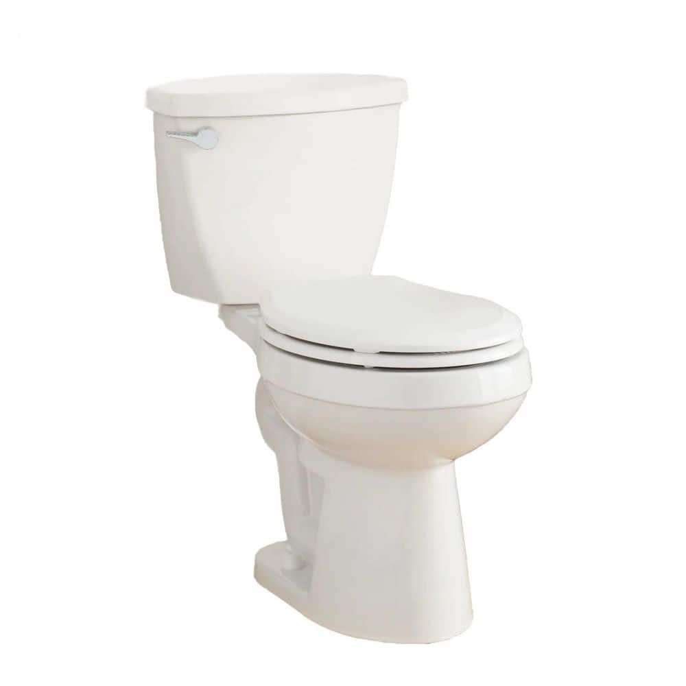 Bradenton 1.28 GPF 2-piece Single Flush Round Toilet In White Seat Not Included price history on PriceWatchPro