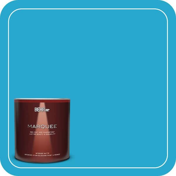 BEHR MARQUEE 1 qt. #T12-8 Reboot Matte Interior Paint & Primer