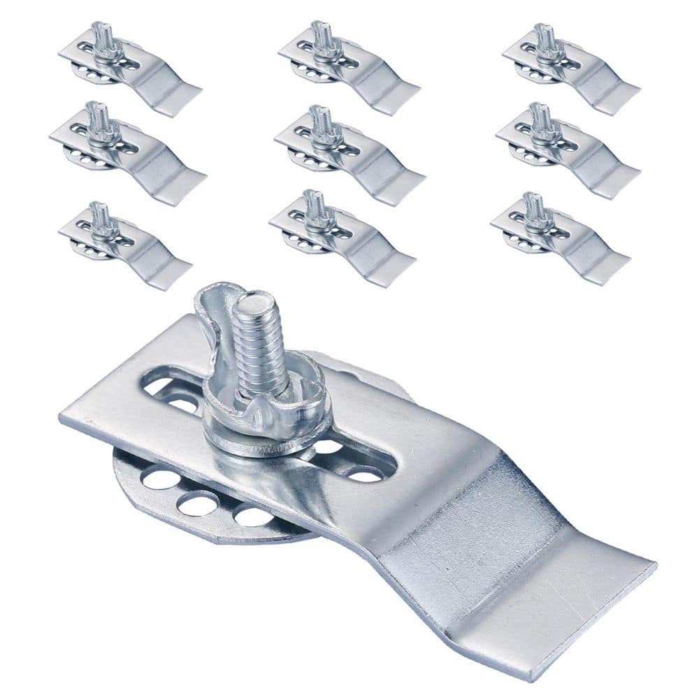 Chrome Sink Mounting Clip/Bracket in Iron 10-Pack price history on PriceWatchPro