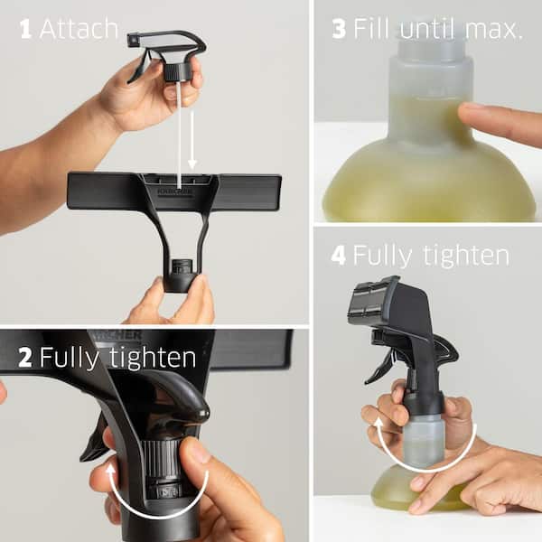 Karcher WV 6 Plus Window Vacuum Squeegee Also Perfect for Showers