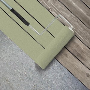 1 gal. #M350-3 Sap Green Textured Low-Lustre Enamel Interior/Exterior Porch and Patio Anti-Slip Floor Paint