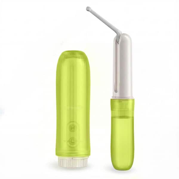Electric Handheld Travel Bidet Sprayer Bidet Attachment with 2 Pressure Modes and Foldable Included (Green)