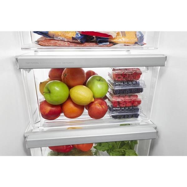 whirlpool 25 cu ft large side by side refrigerator