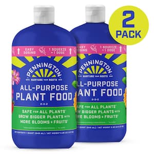 32 oz. All-Purpose Liquid Plant Food 2-3-6 with Easy Dose (2-Pack)