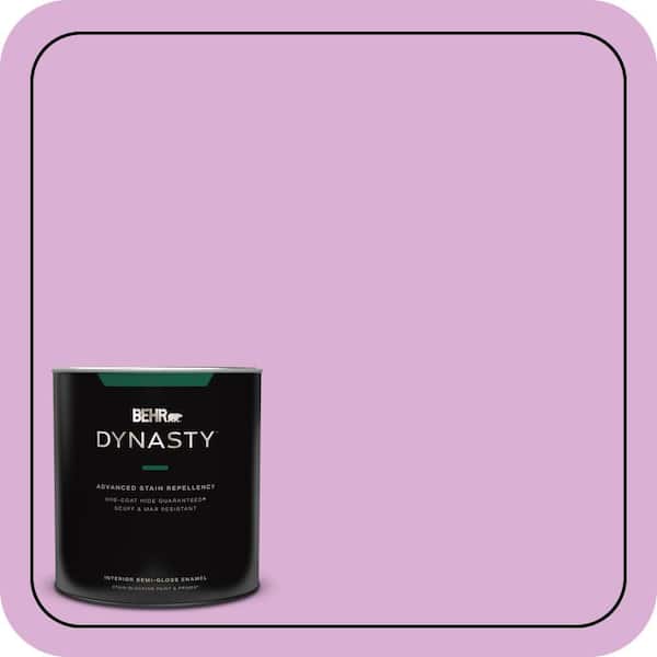 BEHR DYNASTY 1 qt. #P110-3 BFF Semi-Gloss Enamel Interior Stain-Blocking Paint & Primer
