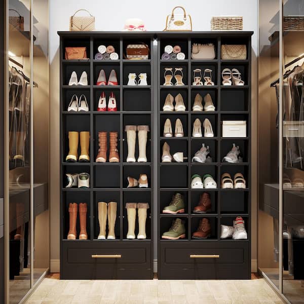 Full Height Custom Shoe Chest Full Height Inbuilt Shoe Rack Custom