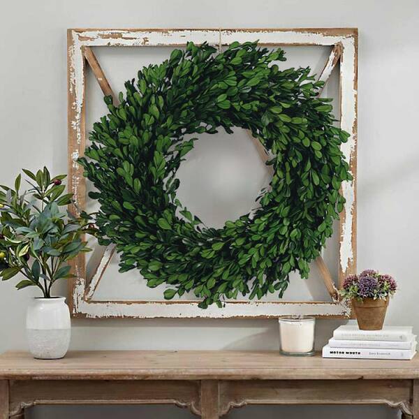 7.5 in. Frosted Green Artificial Lotus Small Succulent Greenery Wreath  Candle Ring (Set of 3) 83895-FRT-GR - The Home Depot