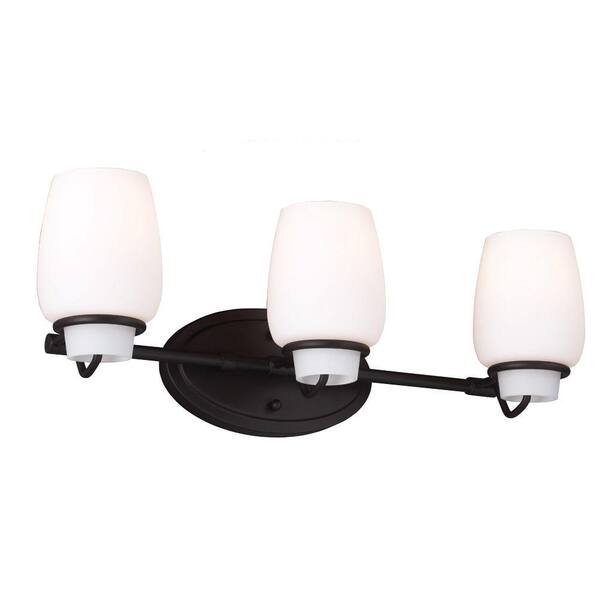 Generation Lighting Colby 3-Light Oil Rubbed Bronze Vanity Light
