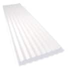 26 in. x 8 ft. White PVC Roof Panel