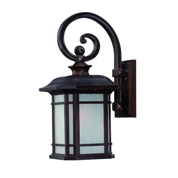 Acclaim Lighting Somerset Collection 1-Light Architectural Bronze Outdoor Wall Lantern Sconce