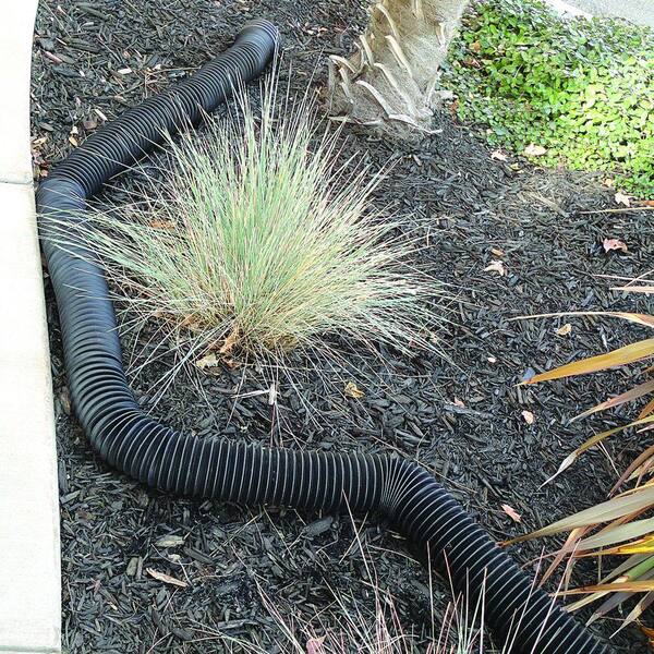 Advanced Drainage Systems 4 In X 25 Ft, Flexible Landscape Drain Pipe