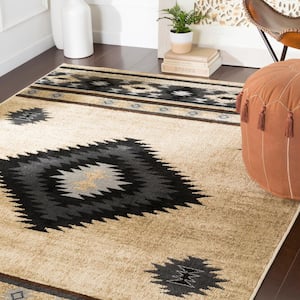 Sora Beige 2 ft. 2 in. x 7 ft. 6 in. Runner Rug