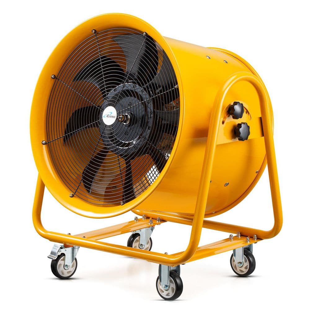 24 in. Utility Blower Exhaust Warehouse Ventilator Floor Fan, 2000-Watt, 1720RPM price history on PriceWatchPro