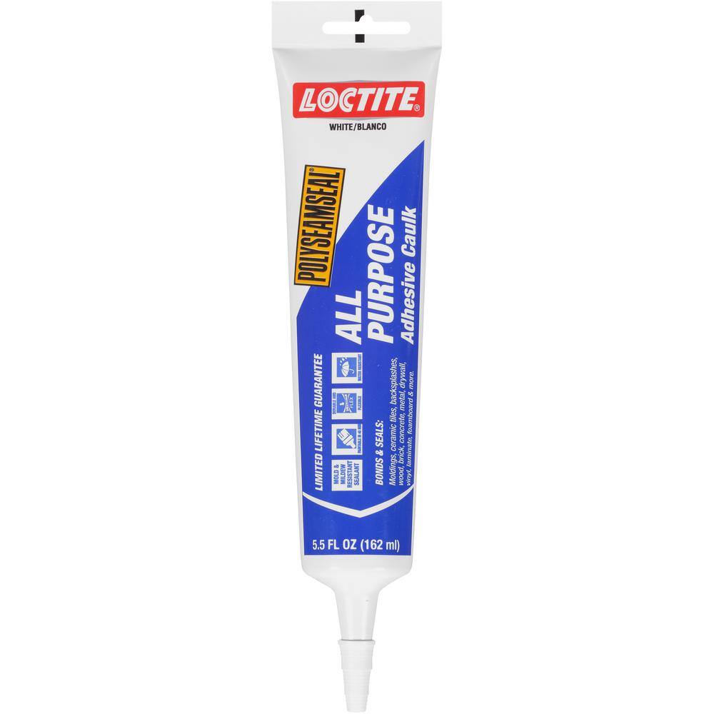 Loctite Polyseamseal All Purpose 5.5 oz. Latex Adhesive Caulk Sealant