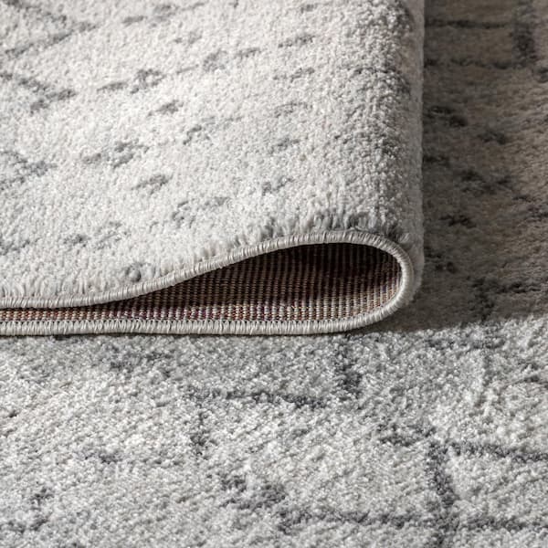 Gray Silver bronze metallic vintage Rug carpet Textured Moroccan boho Wallpaper