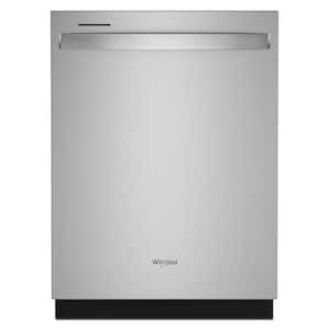 24 in. Fingerprint Resistant Stainless Steel Dishwasher with Tub and Tall Top Rack