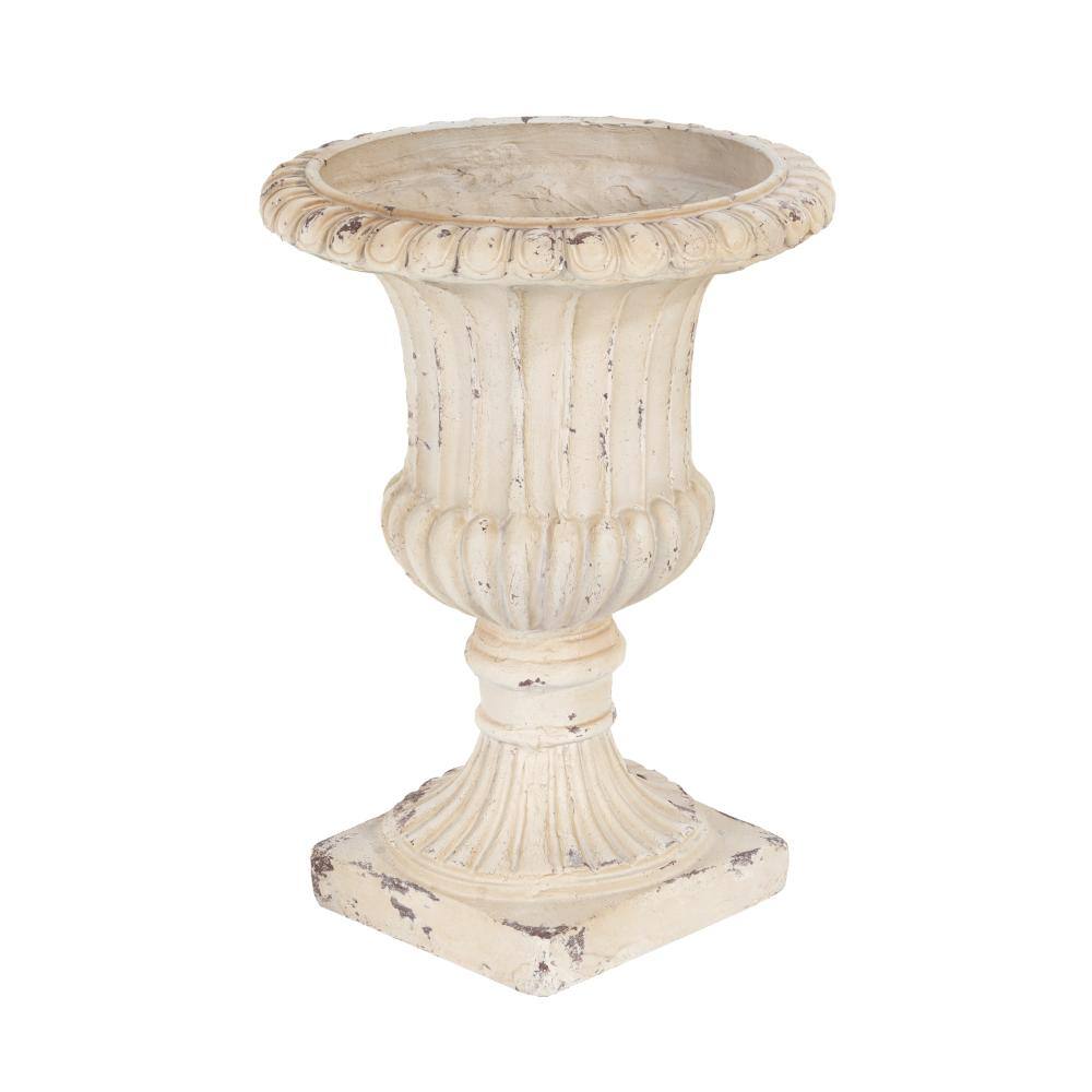 MGO Garden Urn Planter, Light Grey, 19.25 Inch Height｜Single price history on PriceWatchPro