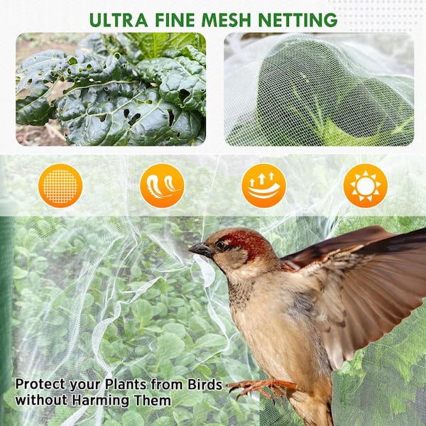 Bird Bug Net Mosquito Net Fine Mesh Screen Fruit Vegetable Citrus Pond/Leaf  Net