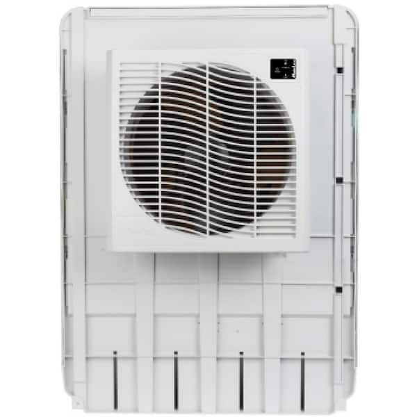 MasterCool 3200 CFM Slim Profile Window Evaporative Cooler for 1600 sq. ft.