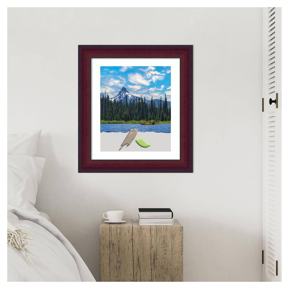 Canterbury Cherry Wood Satin Finish Rectangular Picture Frame
