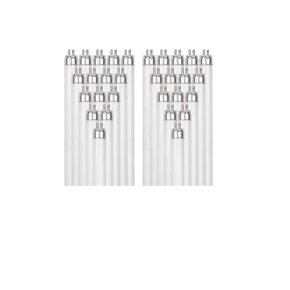25-Watt 36 in. Linear Tube T8 G13 2-Pin Base Fluorescent Light Bulb Daylight Deluxe 6500K (30-Pack) price history on PriceWatchPro