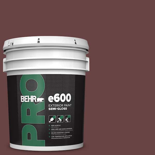 BEHR PRO 5 gal. #MQ1-14 Twinberry Semi-Gloss Exterior Paint
