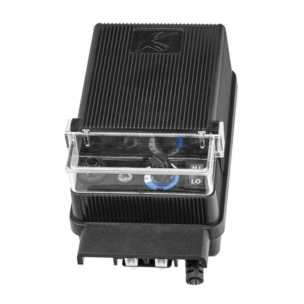 KICHLER Standard Series 60Watt Black Low Voltage Outdoor Landscape Light Transformer (1Pack