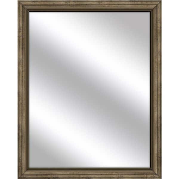 PTM Images Medium Rectangle Medium Champagne Art Deco Mirror (32.75 in. H x 26.75 in. W)