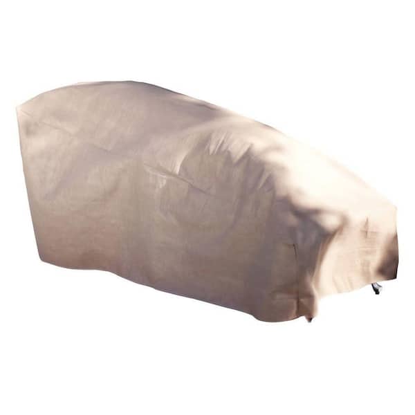 Duck Covers Elite 86 in. L Patio Chaise Lounge Cover with Inflatable Airbag to Prevent Pooling