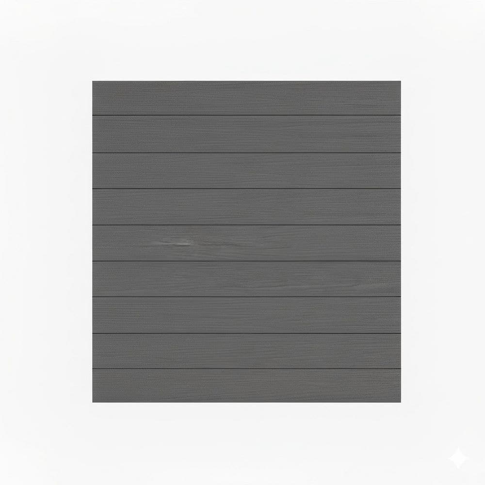 Durable 5. 5 ft. H x 5. 9 ft. W Silver Grey WPC Waterproof Composite Fence Panel price history on PriceWatchPro