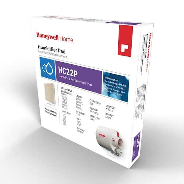 Whole-House Flow-Through Bypass Replacement Air Humidifier Pad