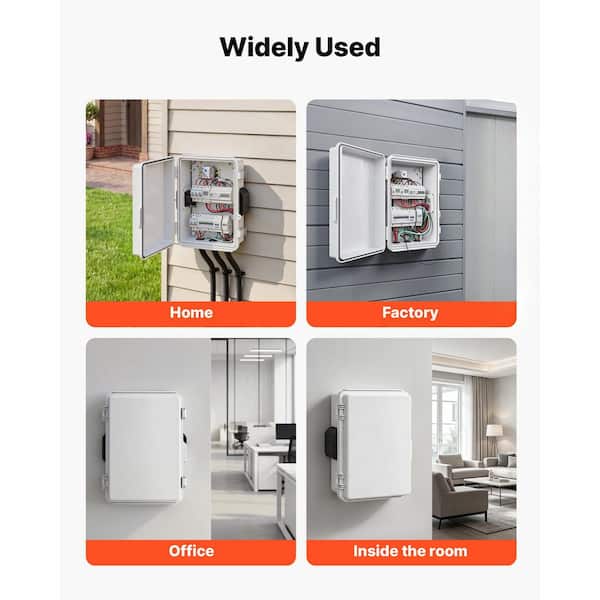 SVOPES Outdoor Electrical Enclosure, IP65 ABS Weatherproof
