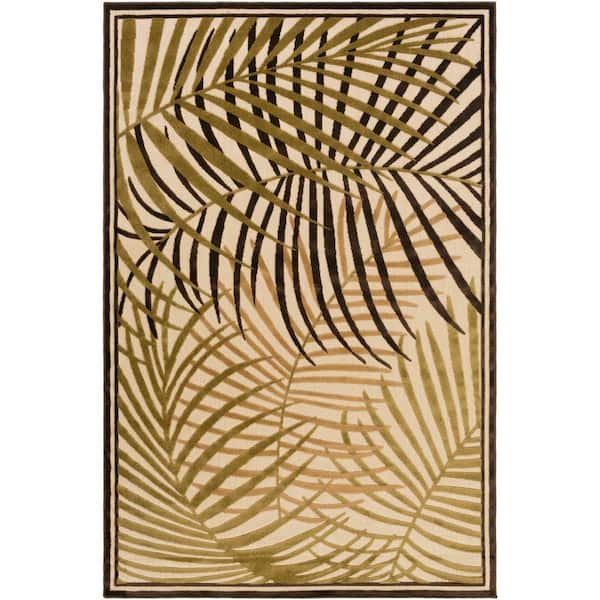 Artistic Weavers Guaral Dark Brown 4 ft. x 6 ft. Indoor/Outdoor Area Rug
