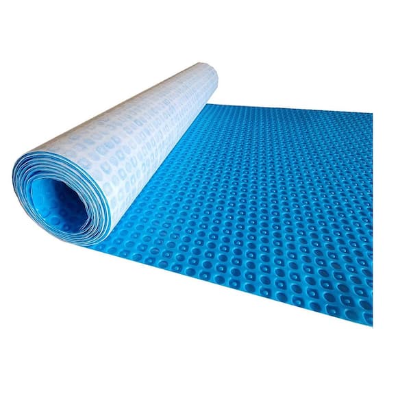 DeCup 2.0 (54 Sq. ft.)  39.3 in. W x 16.40 ft. L 3.5 mm T  Uncoupling, Waterproof, Crack Barrier Underlayment for Tile