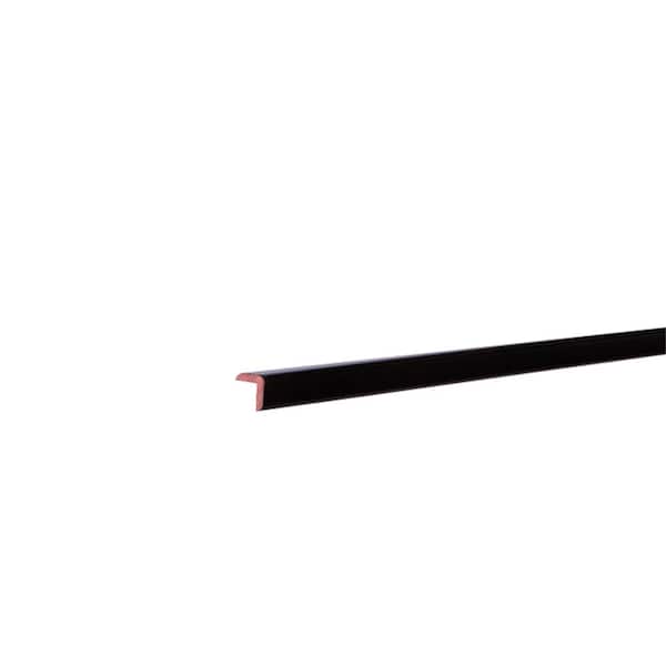 LIFEART CABINETRY Edinburgh Series 96 in. W x 0.75 in. D x 0.75 in. H Outside Corner Molding Cabinet Filler in Espresso