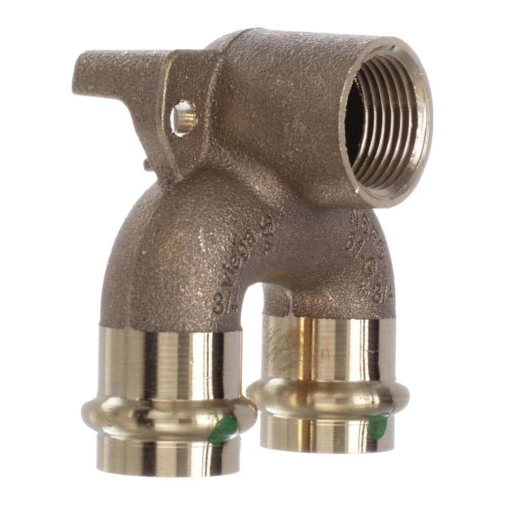 ProPress 3/4 in. Press x FPT Zero-Lead Bronze 180-Degree Double Drop Elbow price history on PriceWatchPro
