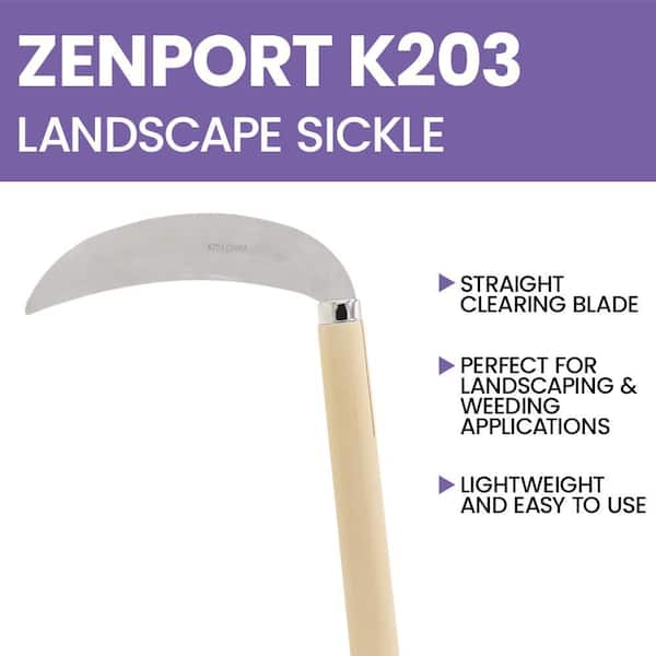 ZENPORT Landscape Sickle (Box of 3) K203-3PK - The Home Depot