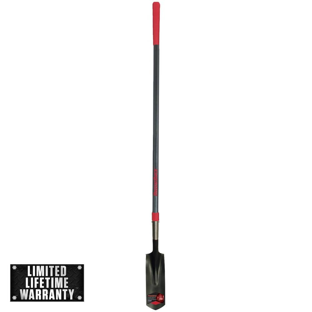 Razor-Back 10 in. Fiberglass Handle Trenching Shovel