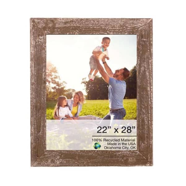 HomeRoots Victoria 22 in. W. x 28 in. Espresso Brown Picture Frame