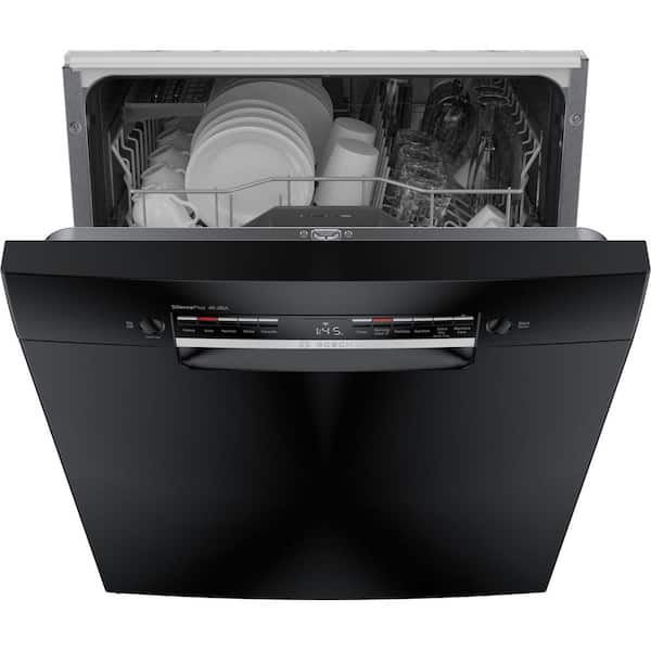 Bosch 300 series dishwasher best sale black stainless