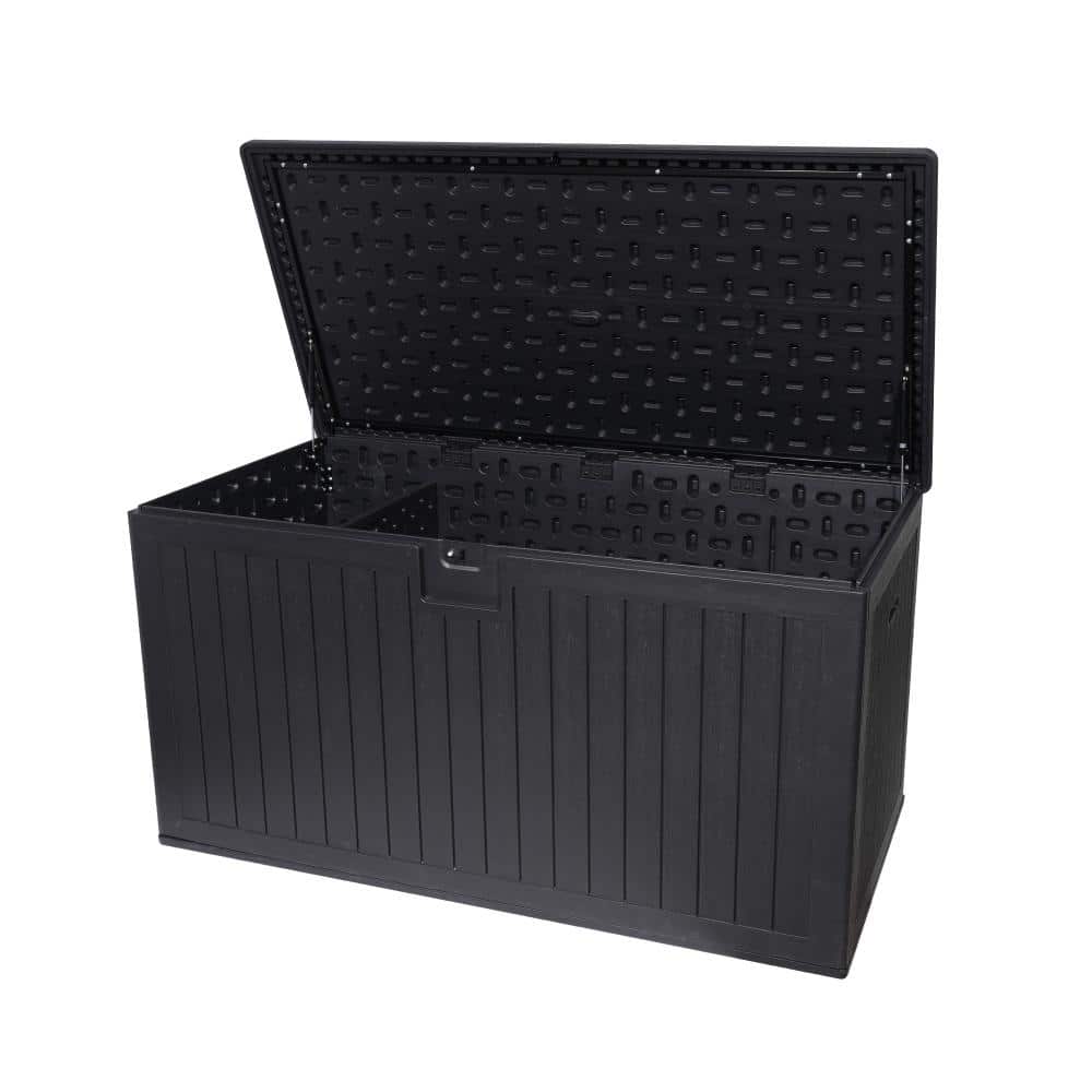 230 Gal. Black Plastic Large Outdoor Lockable Deck Box price history on PriceWatchPro