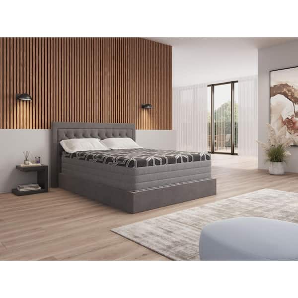 Full Medium 14 in. Smooth Top Hybrid Ultra Plush Twin XL Mattress