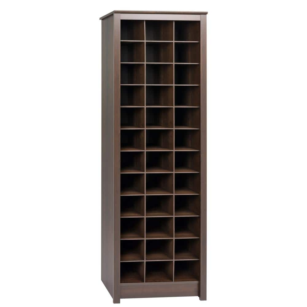 Reviews for Prepac 72.5 in. H x 23.5 in. W 3 Brown Composite Shoe Storage Cabinet Pg 5 The Home Depot