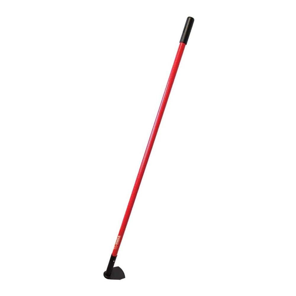 7-Gauge 4 in. Field Hoe with Fiberglass Handle