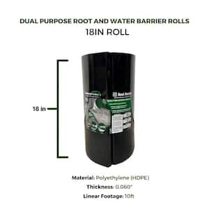 18 in. D x 120 in. L Dual Purpose Root and Water Barrier Rolls