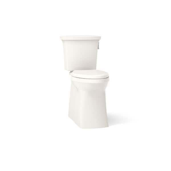 KOHLER Corbelle 12 in. Rough In 2-Piece 1.28 GPF Single Flush Elongated Toilet in Biscuit Seat Not Included