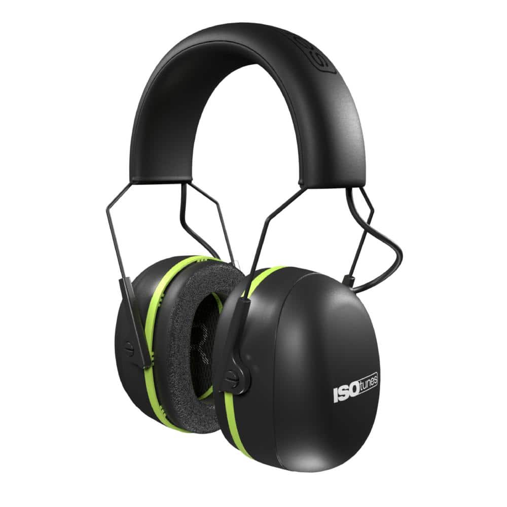 ISOtunes AIR DEFENDER Bluetooth Earmuff Hearing Protector, 24 dB Noise  Reduction Rating, OSHA Compliant Ear Protection Headphones IT-46 The Home  Depot