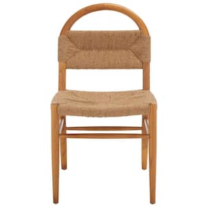 Ottilie Brown/Natural 19.48 in. Wood Dining Chair