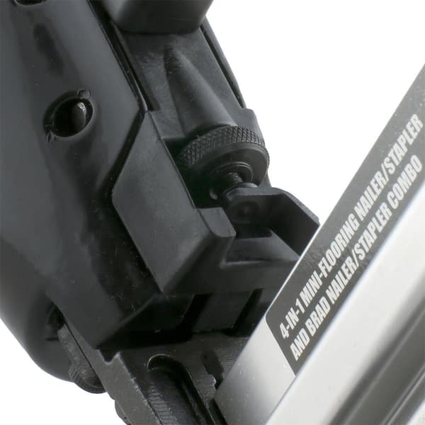 Nail Gun 4in1 Pneumatic Flooring Nailer Stapler 18-Gauge Lightweight Power Tool 